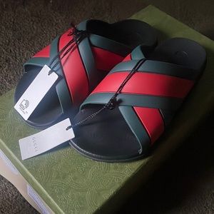 Gucci Slides, Size 8 Brand New , Never wore